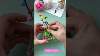 Clay craft idea ✨💡 diy craftislamicartwork drawing by snighda [upl. by Okier]