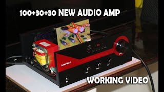 NEW 2 1 1003030 W AMPLIFIER WORKING VIDEO [upl. by Sardse]