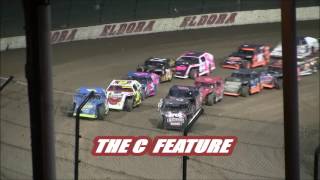 2016 Eldora Fall Nationals MODIFIEDS SATURDAY ACTION [upl. by Idolah]