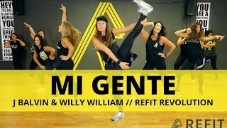 quotMi Gentequot  J Balvin  Dance Fitness Choreography Video  REFIT® Revolution [upl. by Alys]