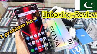 Tecno pova 2 unboxing and Review  Pova 2 price in Pakistan  gaming device 7000 MAh but [upl. by Tham]