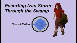 OSRS  Escorting Ivan Storm Through the Swamp  Safe Spot Method  Sins of Father Quest [upl. by Jarita]