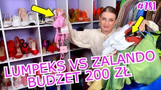 LUMPEKS VS ZALANDO  WYDAŁAM 200 ZŁ NA ZAKUPY Z ZALANDO I 200 ZŁ W LUMPEKSIE🛍️ WARTO  781 [upl. by Ritz]