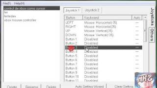 Como usar el control del xbox 360 como cursor mouse [upl. by Coretta]