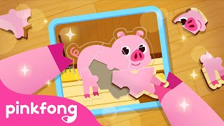 Guess the Farm Animal  Who Am I   Farm Animals Songs  Pinkfong Songs for Kids [upl. by Acimat]