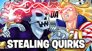 STEALING QUIRKS using the NEW Shigaraki Ultimate Heroes Battlegrounds Roblox [upl. by Intirb]