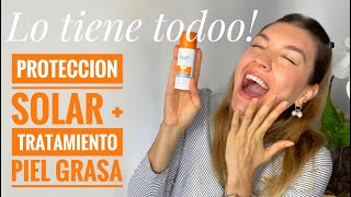 El mejor protector solar para piel grasa y con acné Eucerin Sun CremeGel Oil Control [upl. by Lemhar]