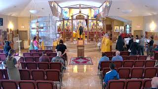 Great Vespers at St Hermans Orthodox Church July 13 2024 [upl. by Heidy]