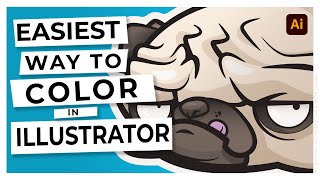 Adobe Illustrator Tutorial for Beginners How to Color [upl. by Coleman]