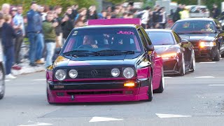 Clean TUNER Cars leaving the BEST Carshow of the Netherlands  100 Auto Live 2023 [upl. by Curt743]