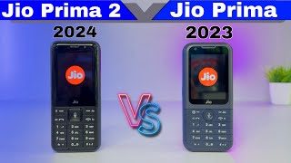 Jio Prima 2 2024 🆚 Jio Prima 2023 🔥 Unboxing amp Comparison🔥Full Details in Hindi [upl. by Nnek]