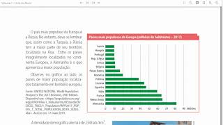 Geografia  9° ano  Europa Demografia e Espaço [upl. by Melborn]