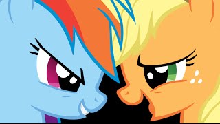 AppleJack and Rainbow Dash Kiss [upl. by Greeley]