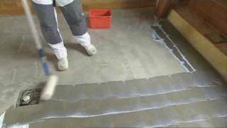 How to prepare your floor for Stepper Self adhesive vinyl flooring [upl. by Tiga]