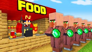 Minecraft but I Open a Restaurant [upl. by Ayhdnas91]