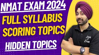 NMAT Exam 2024 Complete Syllabus Breakdown amp Top Scoring Topics [upl. by Lemraj744]