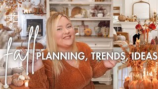 🍂LET’S TALK FALL DECOR IDEAS 2024 FALL DECOR PLANNING  FALL 2024 TRENDS amp IDEAS [upl. by Lavina]