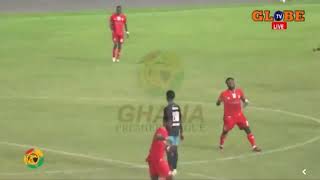 GOAL Albert Amoah opens the scoring  Asante Kotoko 10 Accra Lions [upl. by Rufe]