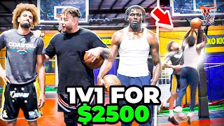 I Brought The BEST Hoopers From The Park to play 1v1 for 2500 [upl. by Manaker]