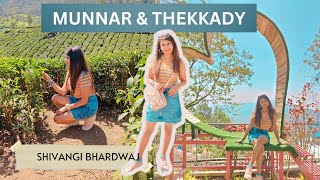 Places to visit in Munnar amp Thekkady  Kerala Tourism  Vlog 1 [upl. by Herahab]