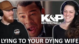 Key amp Peele  Lying to your Dying Wife REACTION  OB DAVE REACTS [upl. by Barimah]