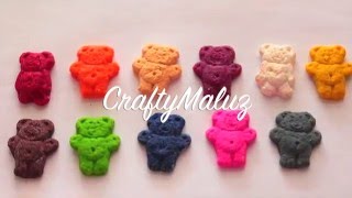 ♥ Como Hacer Crayolas de OSITOS  crayolas caseras [upl. by Udale617]