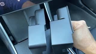 Center Console Organizer Tray for Tesla Model 3 [upl. by Damalis]