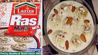 Eid Special Laziza Ras Malai Recipe  How to Make Ras Malai  Laziza Ras Malai Recipe for Eid [upl. by Dicky]