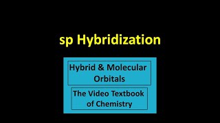 sp Hybridization [upl. by Erised]