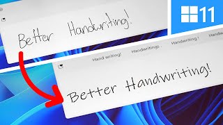 FINALLY Updates to Handwriting Recognition with Windows 11 [upl. by Nayt986]