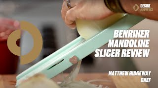 Benriner Mandoline Slicer Review with Matthew Ridgway [upl. by Philine]