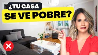 10 COSAS QUE HACEN TU CASA SE VEA POBRE 😱  Alternativas Fáciles HAZ TU DECORACION ELEGANTE YA [upl. by Atsyrk967]