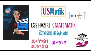 100 DERSTE LGS MATEMATİK 70DERS Özdeşlik Hesapları [upl. by Modern]