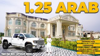 125 Crore Royal Palace House  Touring Pakistan Most Expensive House [upl. by Nathanael]