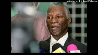 Guerre contre la RDC  lancien président de la RSA Thabo Mbeki affirme que la solution est politiq [upl. by Hardner]