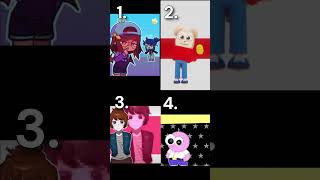 swerve and a dip Gacha vs TwiddleFinger vs Roblox vs Smiling Friends [upl. by Main]