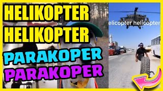 ✅ Helicopter helicopter 🚁  TIkTok Compilation  helicopter helicopter parakopter tiktok  HELICOPER [upl. by Llevad909]