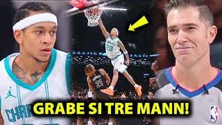 Ang Lupet talaga ng IVERSON 20 ng Hornets pati Referee Humanga kay Tre Mann Mamaw mode vs Nets… [upl. by Gnof]