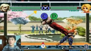 Kof 2002 Movimientos básicos principiantes de Rugal [upl. by Agueda]