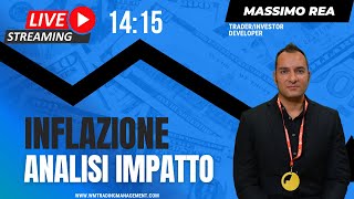 Live 1415  Inflazione Stati Uniti  Analisi Impatti [upl. by Aerdnaxela425]