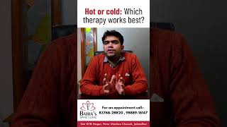 When to Use Heat VS When to Use Ice For Lower Back Pain  Dr Sahil Batra [upl. by Luckin]