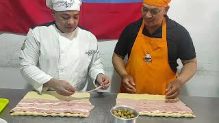 RECETA DEL AUTENTICO PAN DE JAMÓN NAVIDEÑO ELABORADO POR UN COLEGA VENEZOLANO [upl. by Nesbitt293]