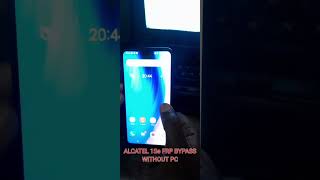 ALCATEL 1SE FRPBYPASS WITHOUT PC [upl. by Hett]