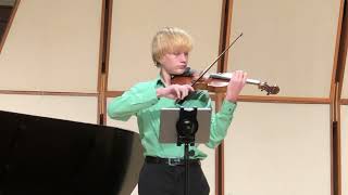 Cadenza Mozart Violin Concerto 4 in D Major [upl. by Chapen]