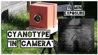 DIY Cyanotype negative camera 15 min build [upl. by Anikes365]