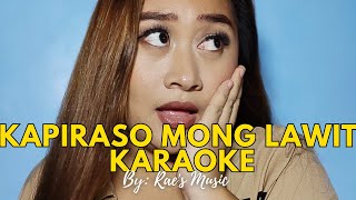 KAPIRASO MONG LAWIT KARAOKE W LYRICS LASON MONG HALIK PARODY KARAOKE [upl. by Argella]