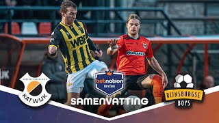 DERBY met spectaculaire opening 🔥⚽  Katwijk vs Rijnsburgse Boys  Samenvatting Betnation Divisie [upl. by Rellia618]