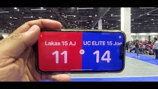 20240426 Far Westerns Game 3 Lakas 15 AJ vs UC Elite 15 Joe [upl. by Atikel298]