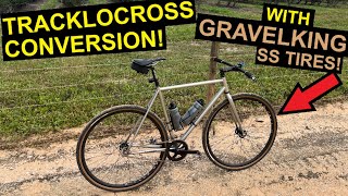 Back To Tracklocross With Panaracer Gravelking Tires [upl. by Atires]