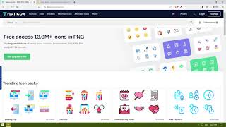 How to Use Free Icons on Flaticon Without Paying for Premium [upl. by Alyahsat]